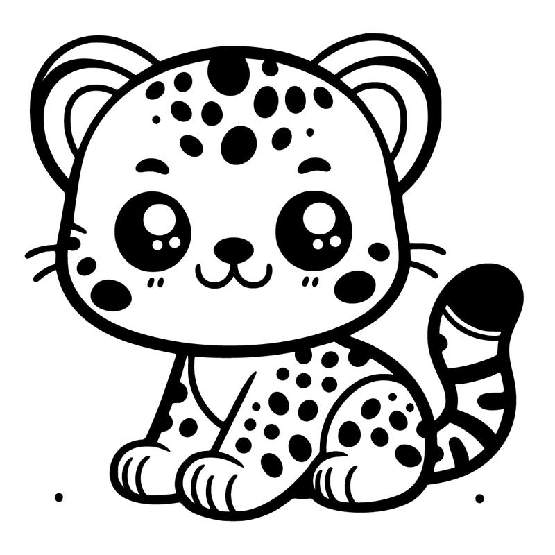 cute leopard cat