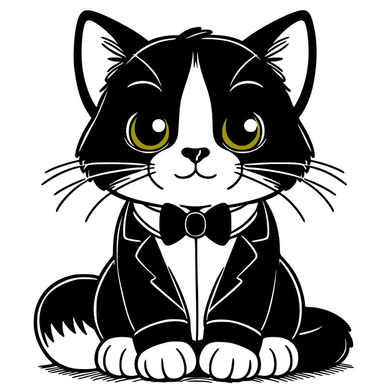 tuxedo cat