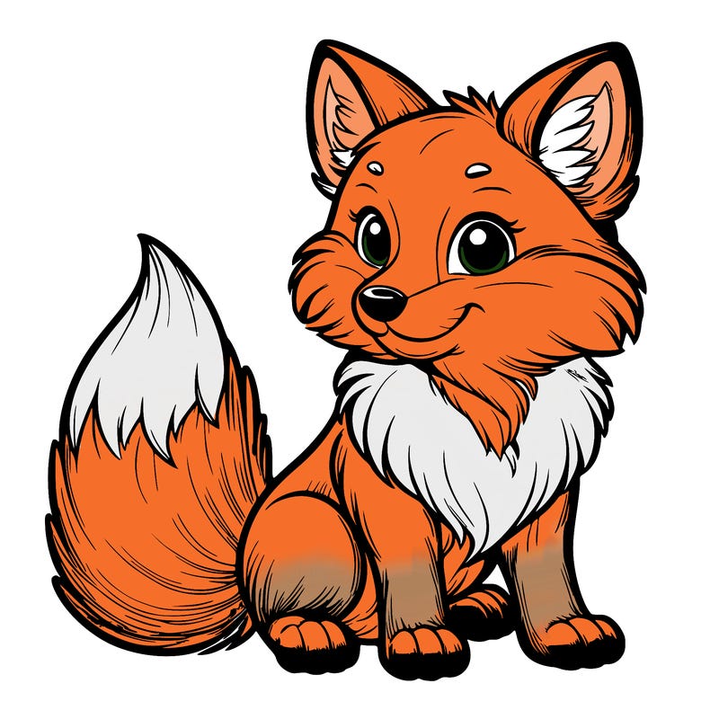 realistic fox