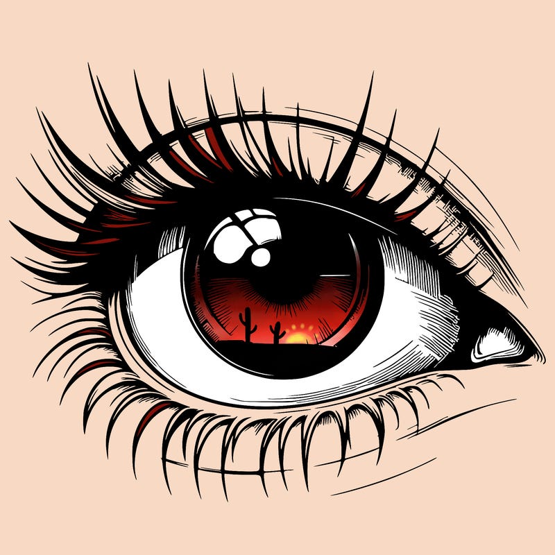 realistic eye