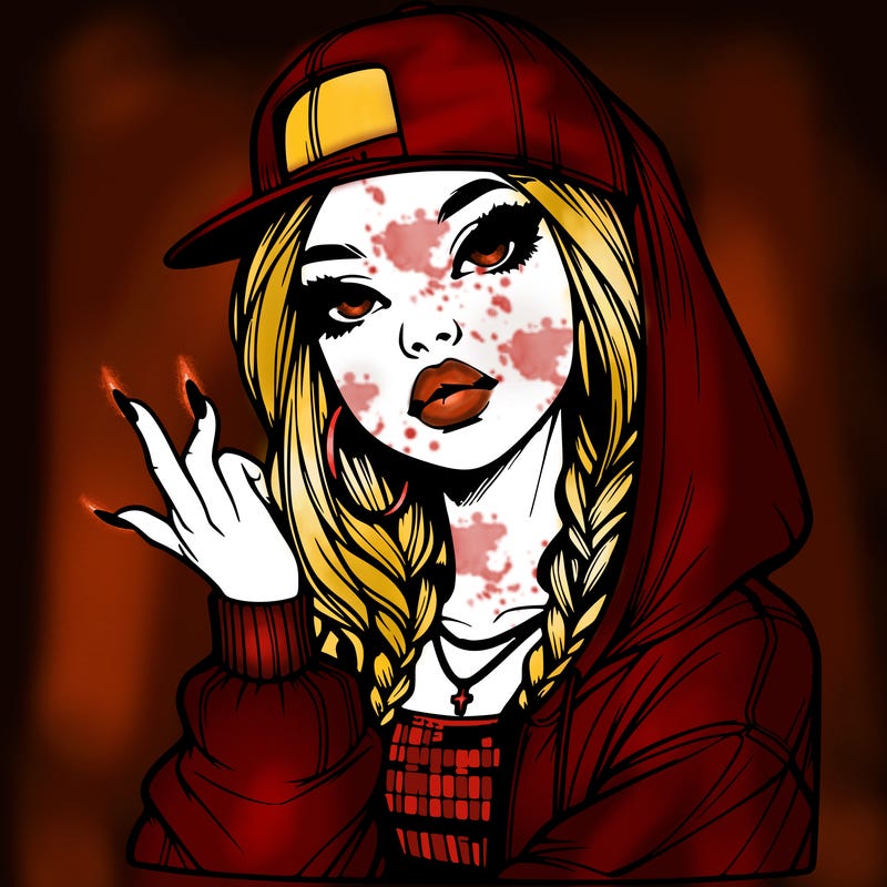 realistic hip hop girl