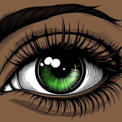 realistic eye