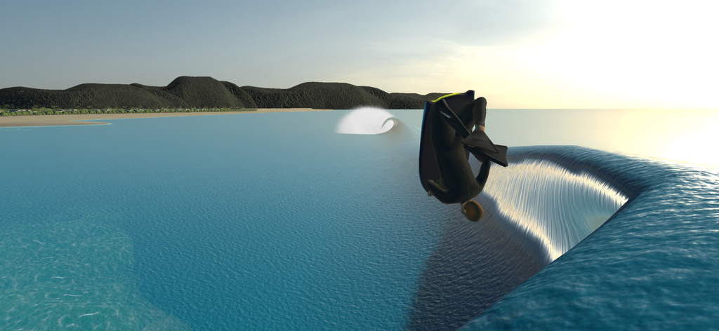 YouRiding - Surf and Bodyboard - Bodyboarder performing a backflip maneuver on a large wave
