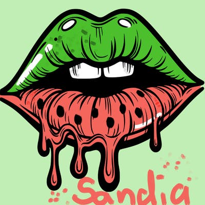 lips that look realistic and drip