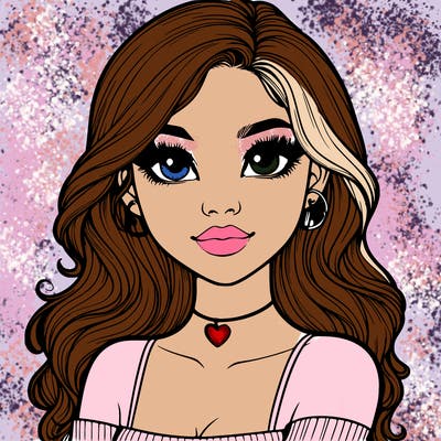 realistic pretty girl