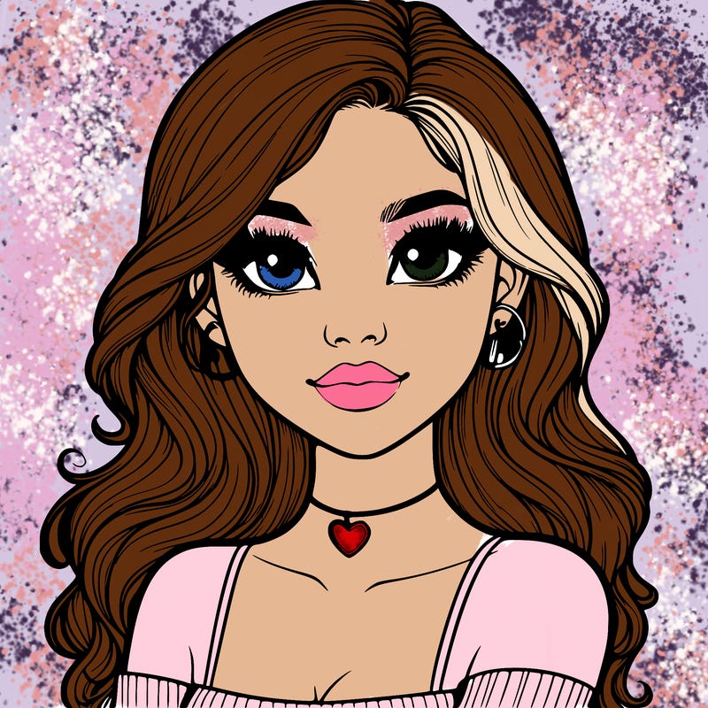 realistic pretty girl