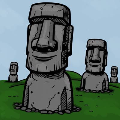 moai statue