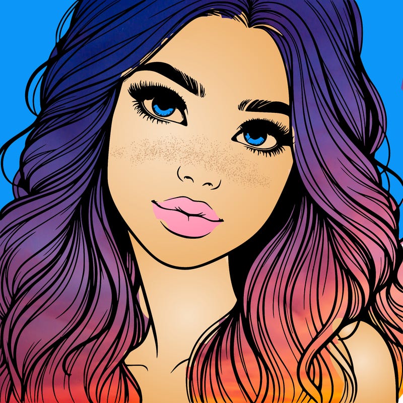 beautiful realistic girl