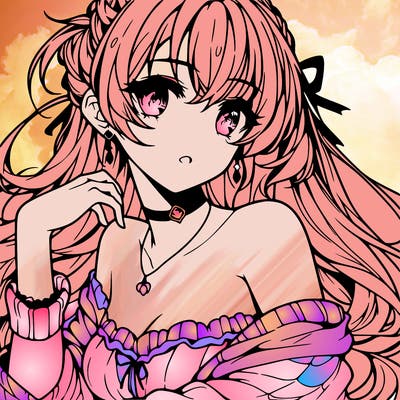 beautiful anime girl