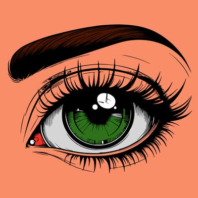 realistic eye