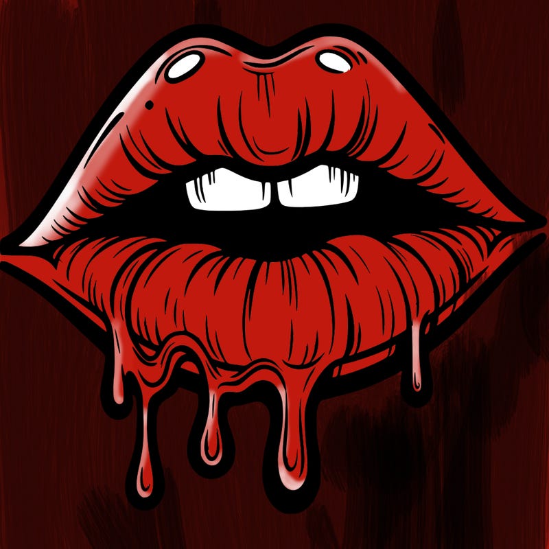 lips that look realistic and drip