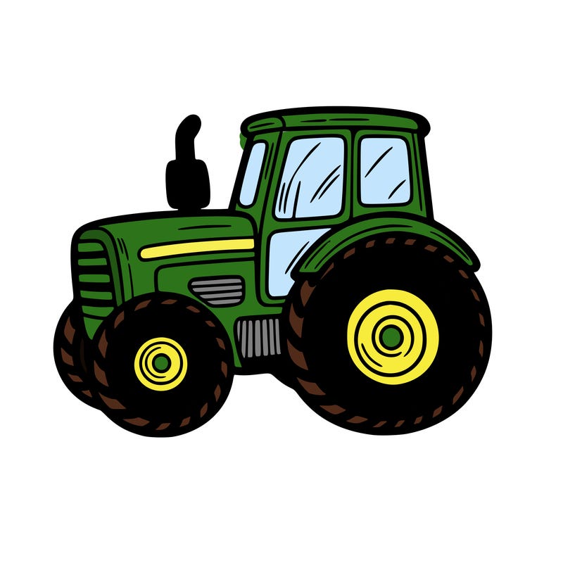 a tractor