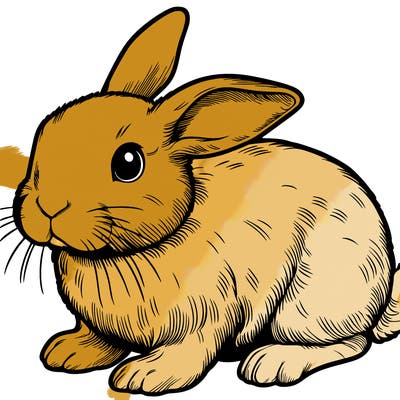 realistic bunny