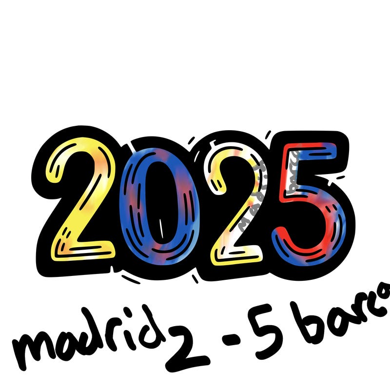 one line scrawled numbers sketch design “2025”