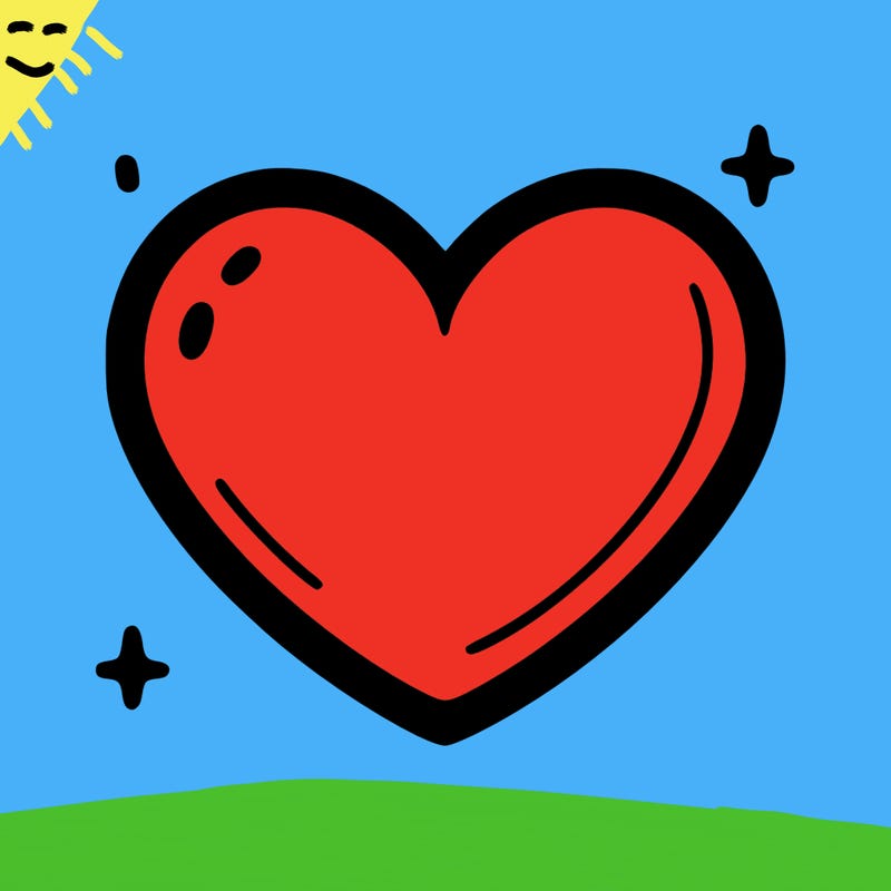 blank heart