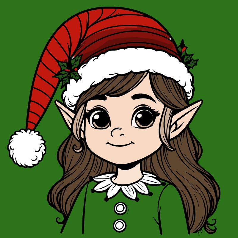 realistic christmas elf