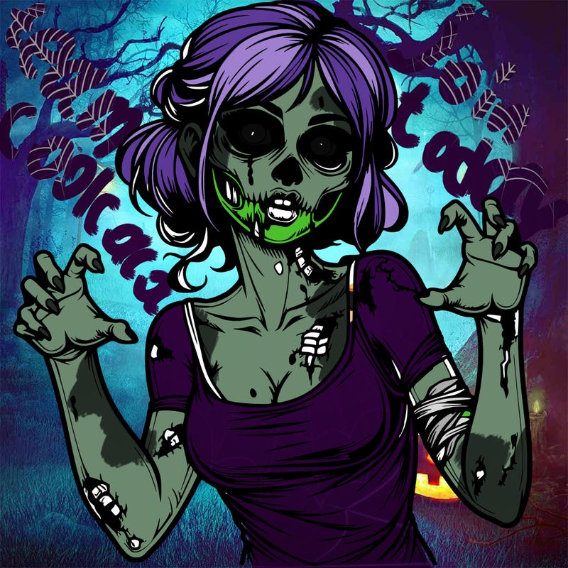 realistic zombie girl