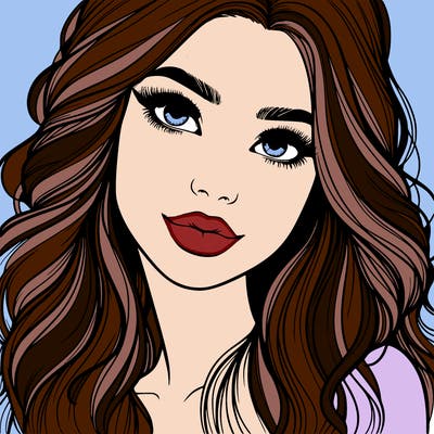 beautiful realistic girl