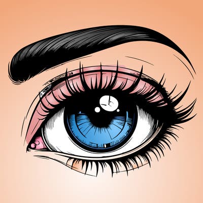 realistic eye