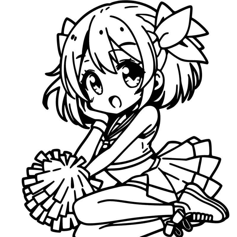 anime cheerleader