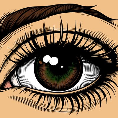 realistic eye