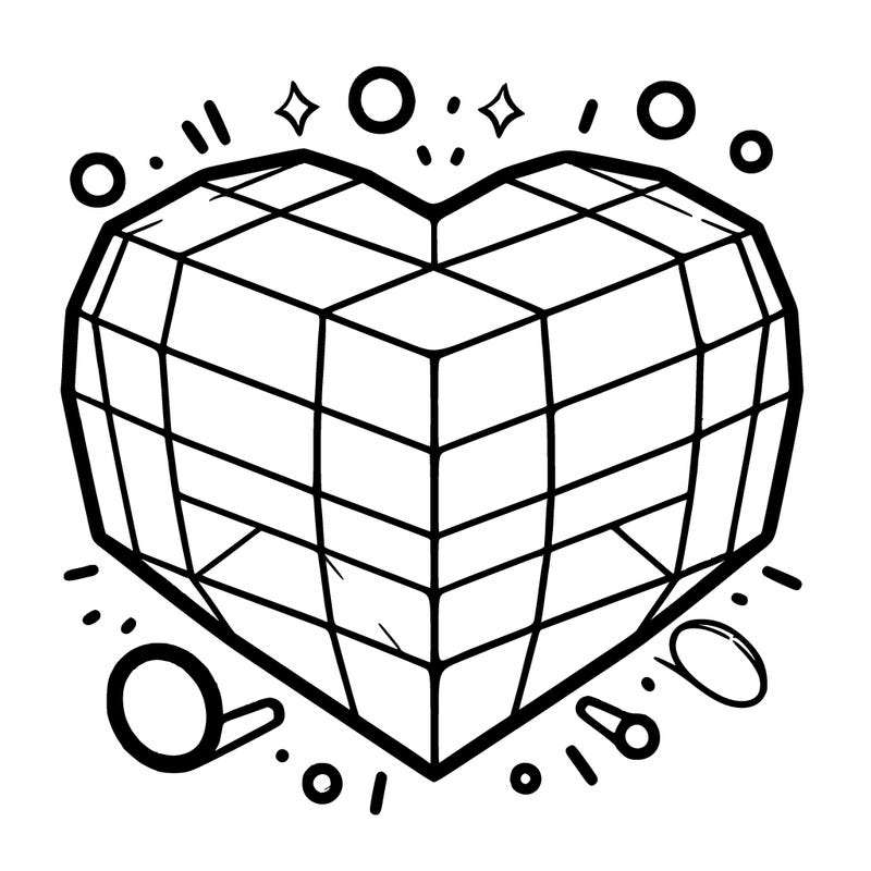3d heart