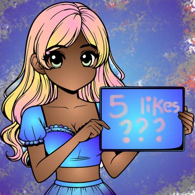 realistic pretty girl holding blank sign