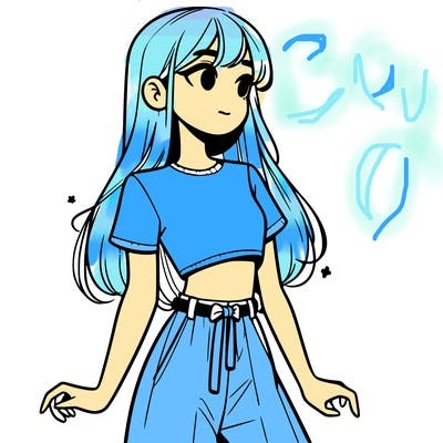 girl in a cute crop top