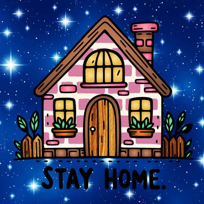 stay home