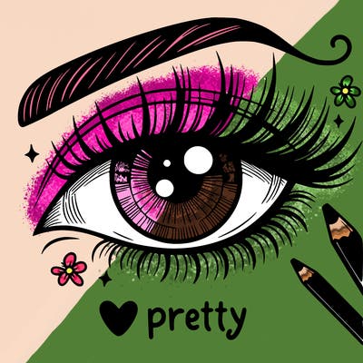 pretty eye