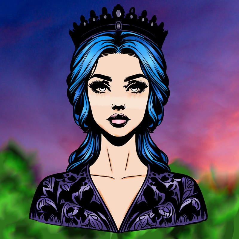 realistic beautiful queen