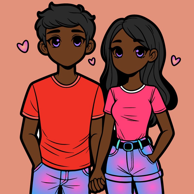 boyfriend and girlfriend