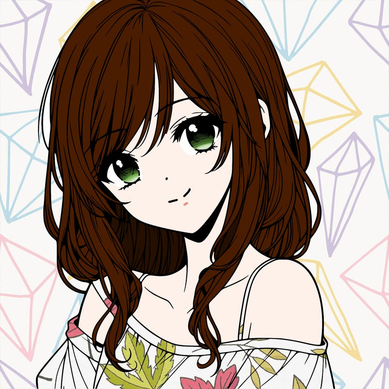 anime girl realistic girl