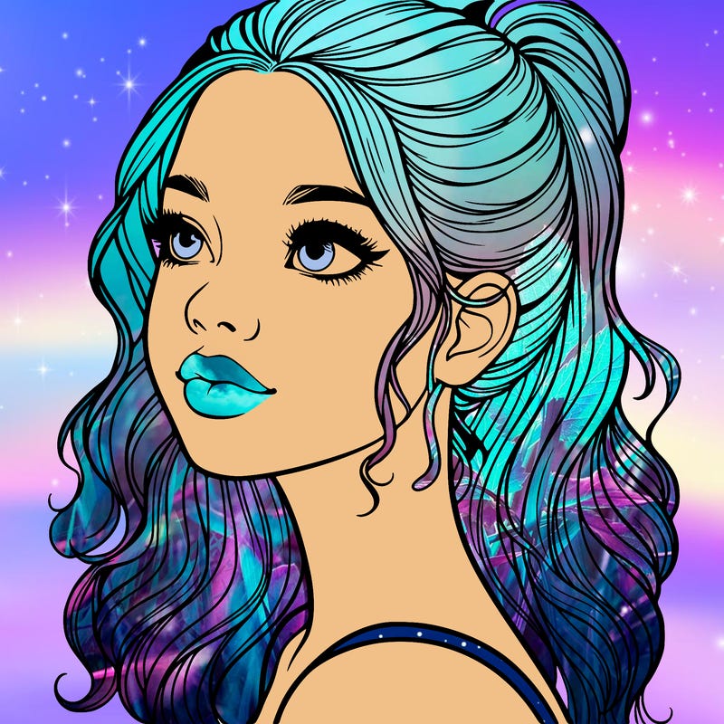 beautiful realistic girl