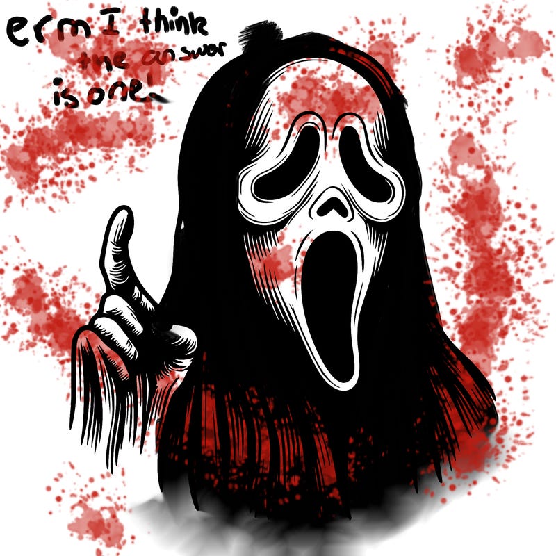 realistic ghostface horror