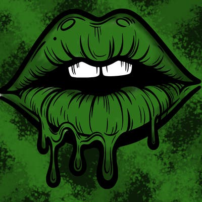 lips that look realistic and drip