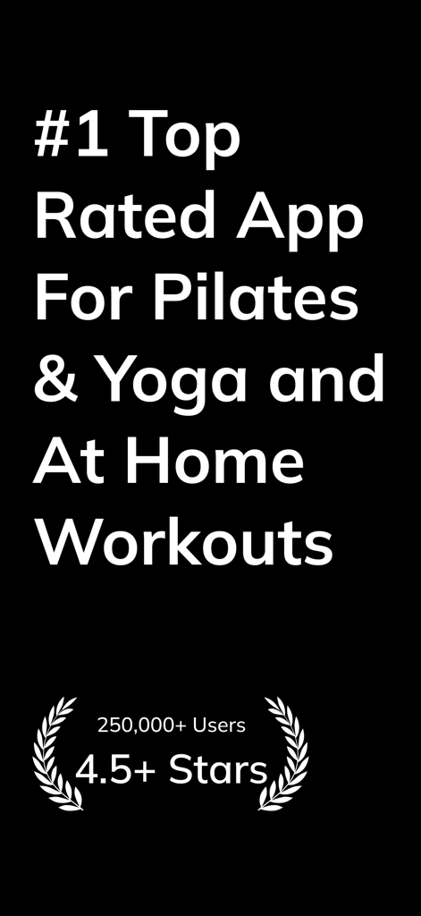Tone AI Pilates and Yoga app advertisement featuring top ratings and user count