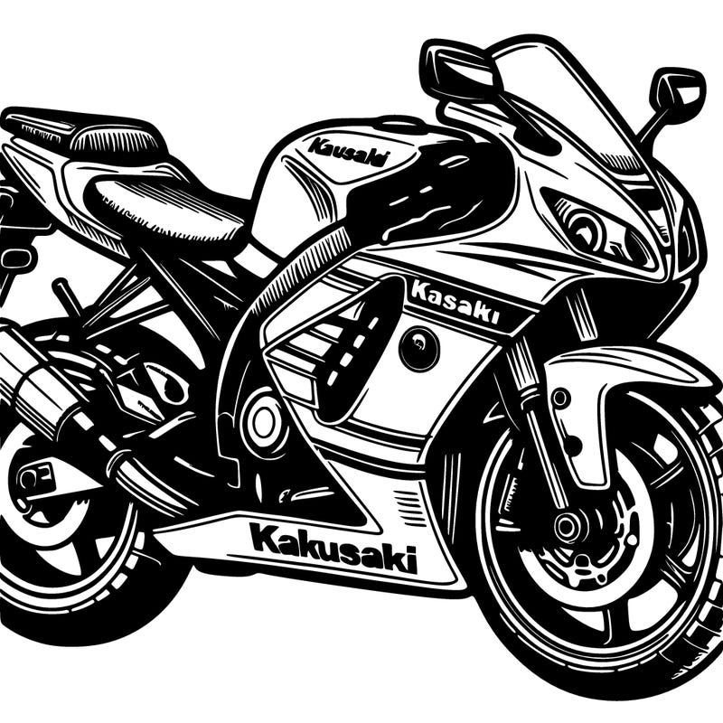kawasaki motorbike