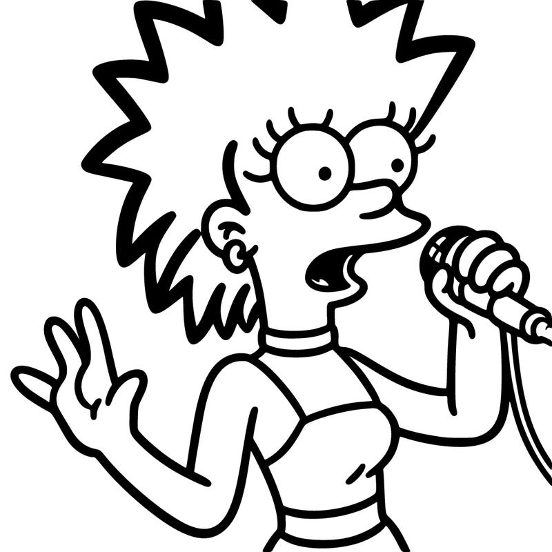 lisa simpson singing