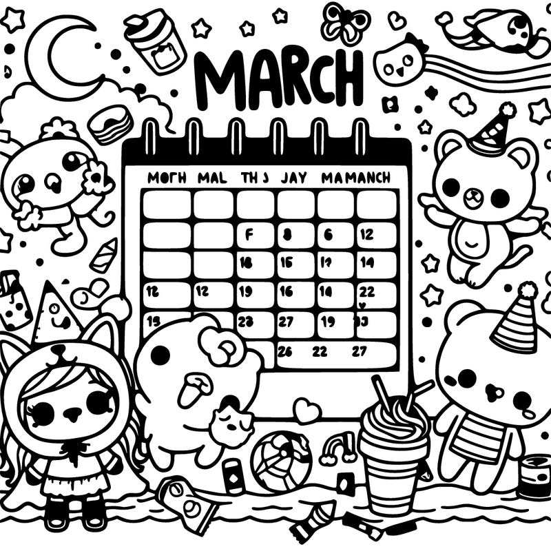 (month) march theme