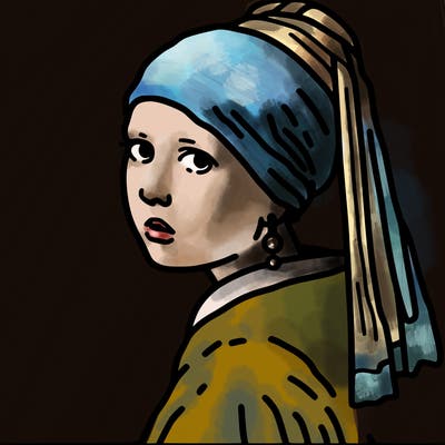 girl with the pearl earring painting