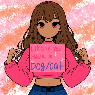 girl holding a blank sign in a long sleeve crop top