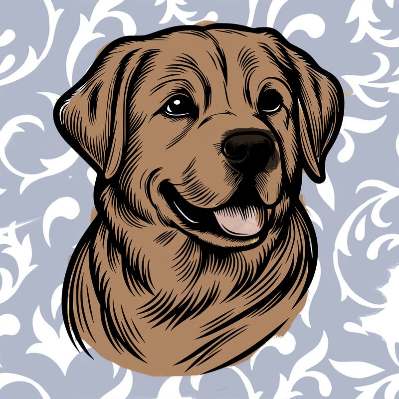 realistic dog