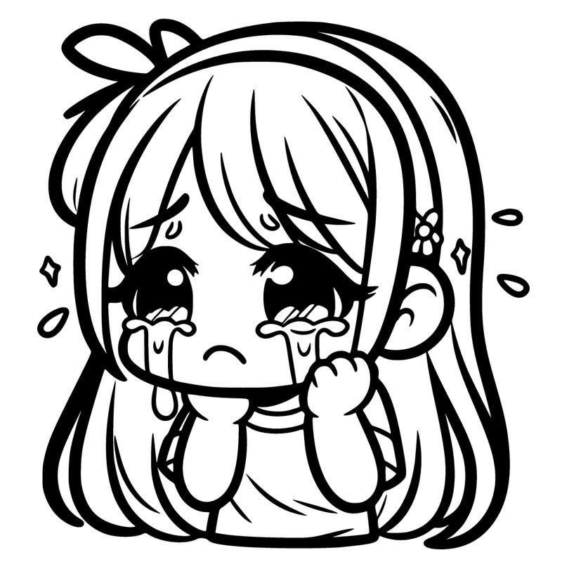 girl crying