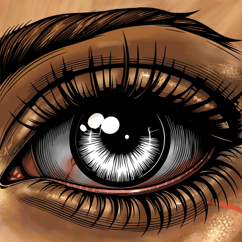 realistic eye