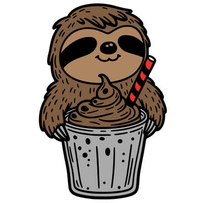 sloth milkshake