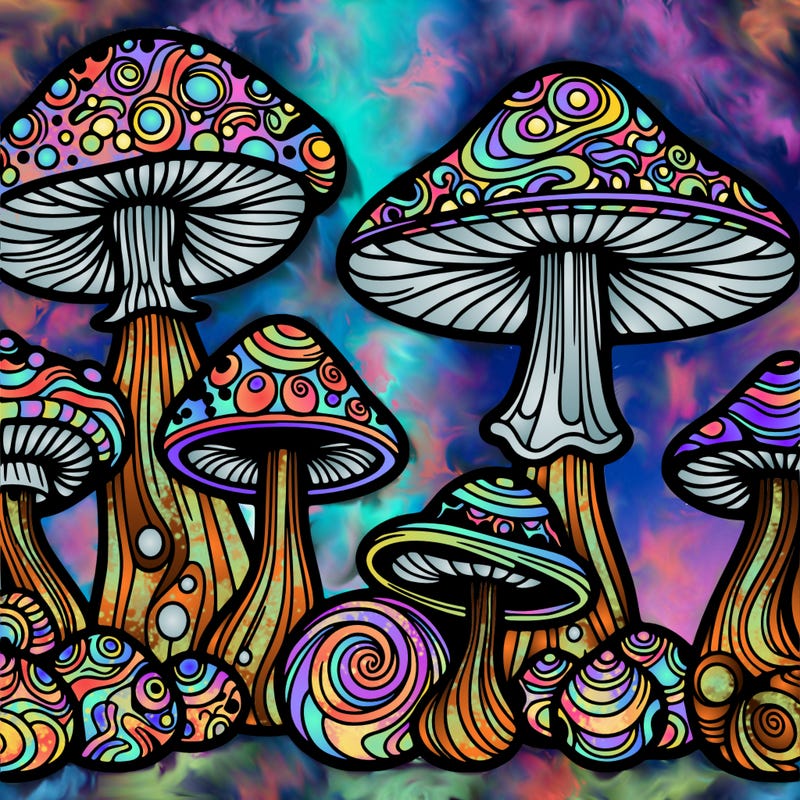 trippy mushrooms