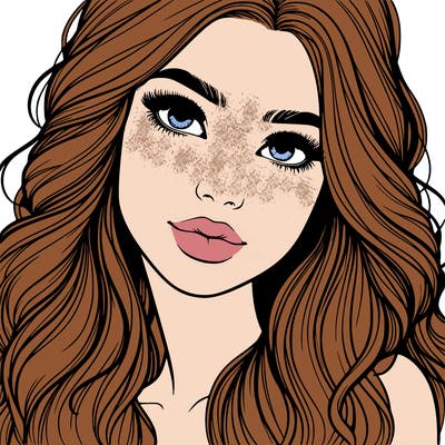 beautiful realistic girl