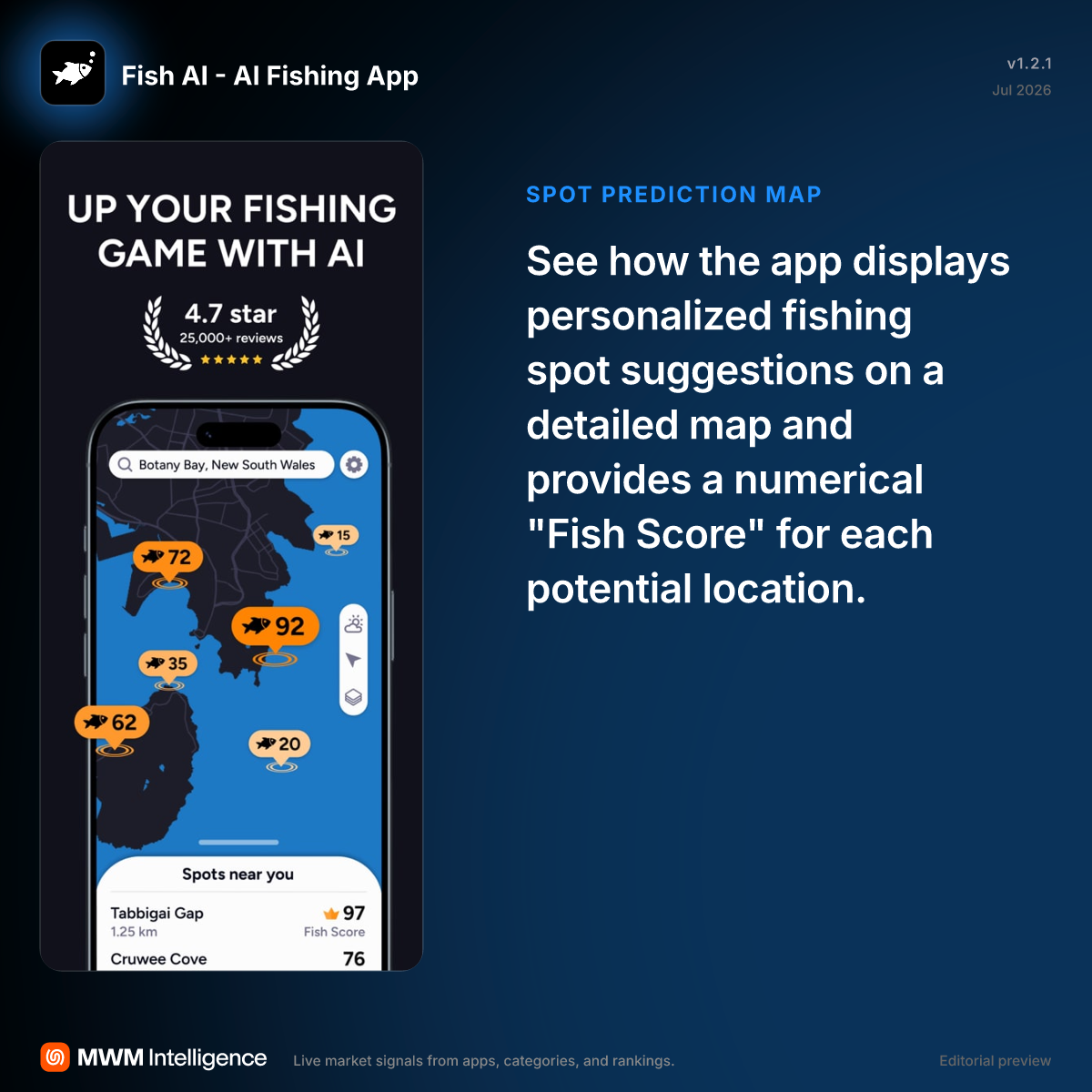 Fish AI - AI Fishing App - Sports App | MWM