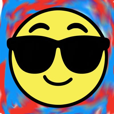 emoji with sunglasses